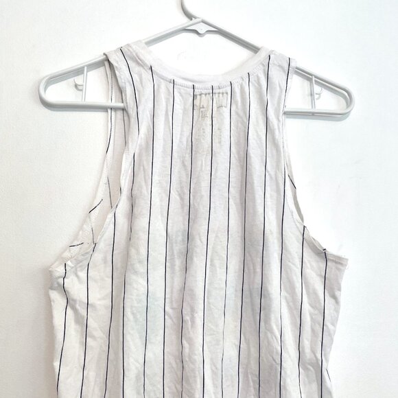 FOREVER 21 x MARVEL Striped Marvel Muscle Tee White Avengers Graphic Tank Top S - Picture 9 of 12